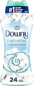 Downy In-Wash Laundry Scent Booster Beads, Cool Cotton, 24 oz