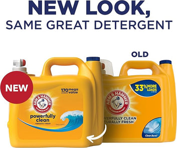 Arm & Hammer Clean Burst, 200 Loads Liquid Laundry Detergent, 200 fl oz