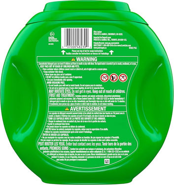 Gain flings! Laundry Detergent Soap Pacs HE Compatible 60 ct Long Lasting Scent Island Fresh